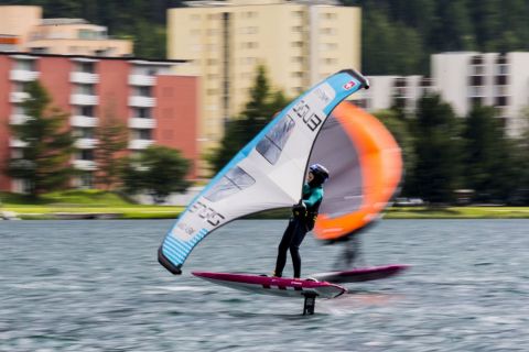 Vanora Engadinwind by Dakine 2020. 

Wing Foil Exhibition.

Wing Foil exhibition event by the newly founded GWA Global Wingsports Association. The contest is runned in the disciplines racing and freestyle, on Sunday August 16 on Lake St. Moritz and on Monday, August 17 on Lake Sivaplana.
16 August, 2020

© Sailing Energy / Engadinwind 2020