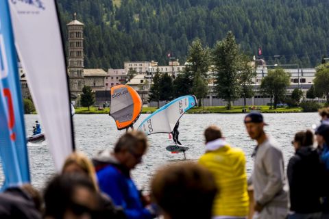 Vanora Engadinwind by Dakine 2020. 

Wing Foil Exhibition.

Wing Foil exhibition event by the newly founded GWA Global Wingsports Association. The contest is runned in the disciplines racing and freestyle, on Sunday August 16 on Lake St. Moritz and on Monday, August 17 on Lake Sivaplana.
16 August, 2020

© Sailing Energy / Engadinwind 2020