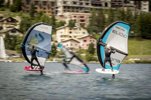 Vanora Engadinwind by Dakine 2020. 

Wing Foil Exhibition.

Wing Foil exhibition event by the newly founded GWA Global Wingsports Association. The contest is runned in the disciplines racing and freestyle, on Sunday August 16 on Lake St. Moritz and on Monday, August 17 on Lake Sivaplana.
{iptcday0} {iptcmonthname}, {iptcyear4}
©Sailing Energy / Engadinwind 2020