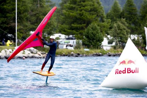 Vanora Engadinwind by Dakine 2020. 

Wing Foil Exhibition.

Wing Foil exhibition event by the newly founded GWA Global Wingsports Association. The contest is runned in the disciplines racing and freestyle, on Sunday August 16 on Lake St. Moritz and on Monday, August 17 on Lake Sivaplana.
{iptcday0} {iptcmonthname}, {iptcyear4}

© Sailing Energy / Engadinwind 2020