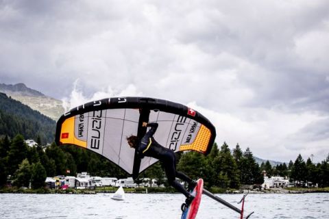 Vanora Engadinwind by Dakine 2020. 

Wing Foil Exhibition.

Wing Foil exhibition event by the newly founded GWA Global Wingsports Association. The contest is runned in the disciplines racing and freestyle, on Sunday August 16 on Lake St. Moritz and on Monday, August 17 on Lake Sivaplana.
{iptcday0} {iptcmonthname}, {iptcyear4}

© Sailing Energy / Engadinwind 2020