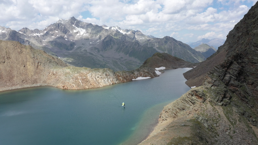 adventure wing foiling in austria