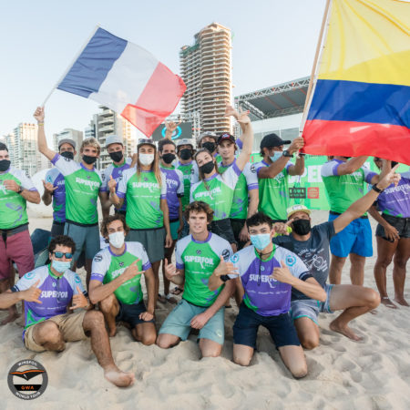 The GWA Wingfoil World Cup Fortaleza kicked off today with perfect conditions on the shores of Ceara’s capital city, with 25 men and 10 women of 9 different nationalities registered to compete at this penultimate GWA event of the year.