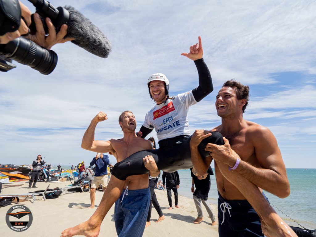 Balz Muller Surf- Slalom Winner