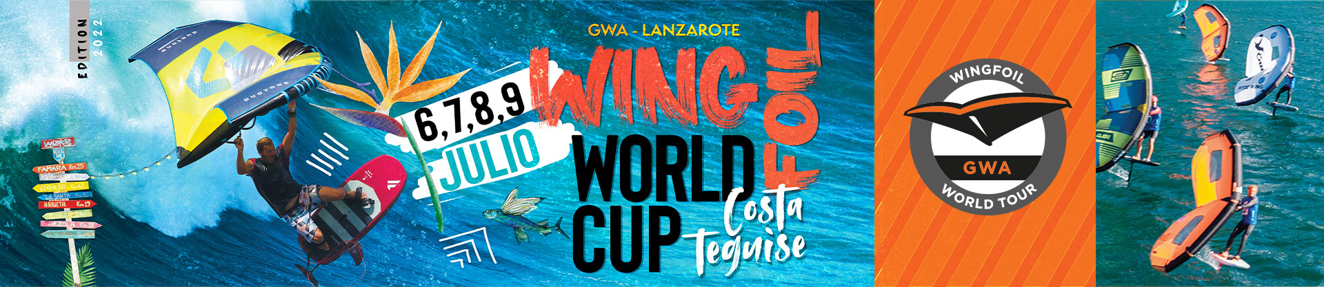 Image for GWA Wingfoil World Cup Lanzarote 2022