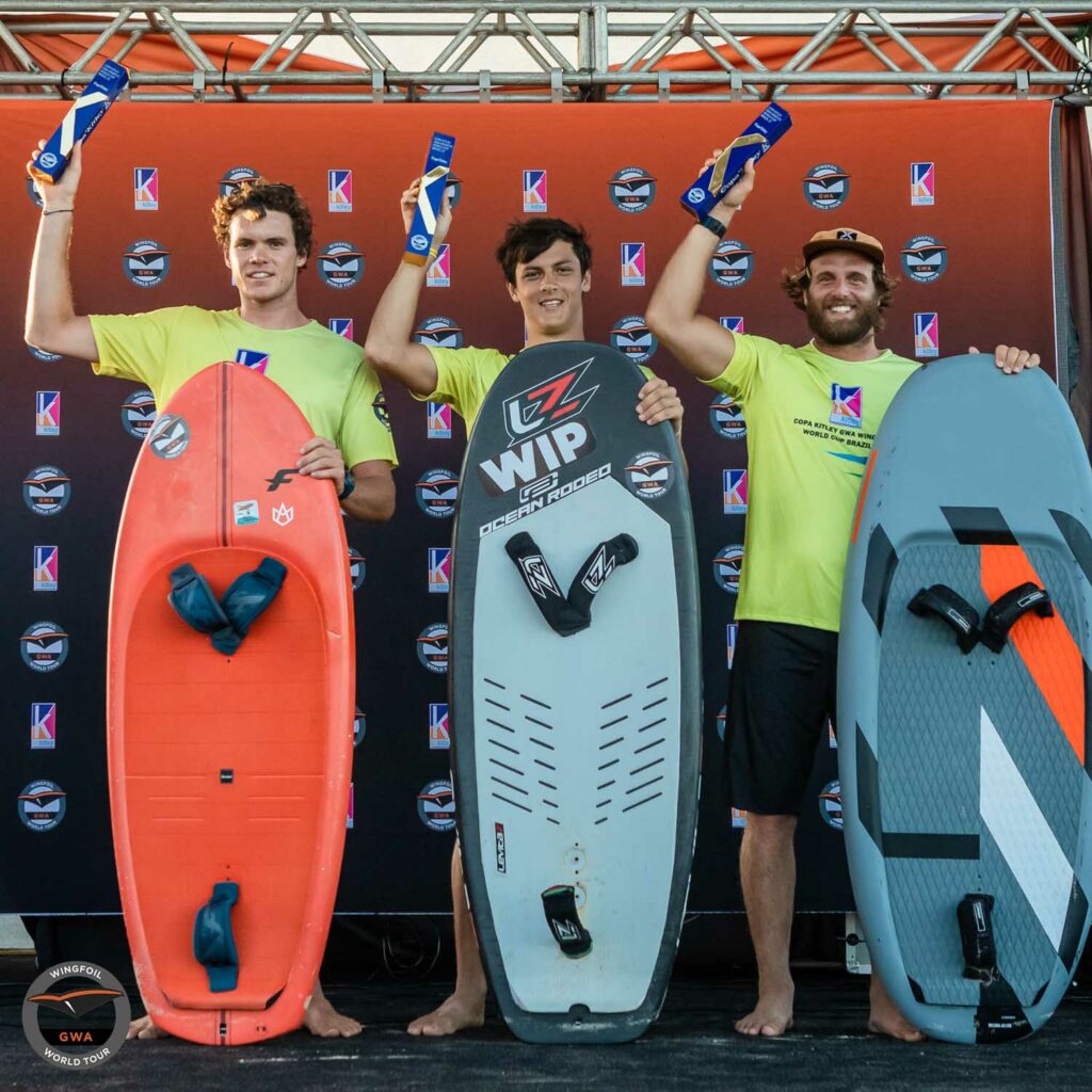 Brazil Surf-Slalom men's podium