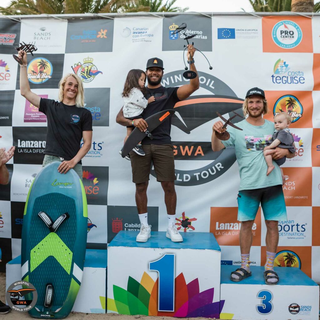 Lanzarote Surf-Freestyle men's podium