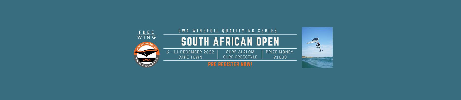 Image for GWA Wingfoil Qualifying Series South Africa Open 2022
