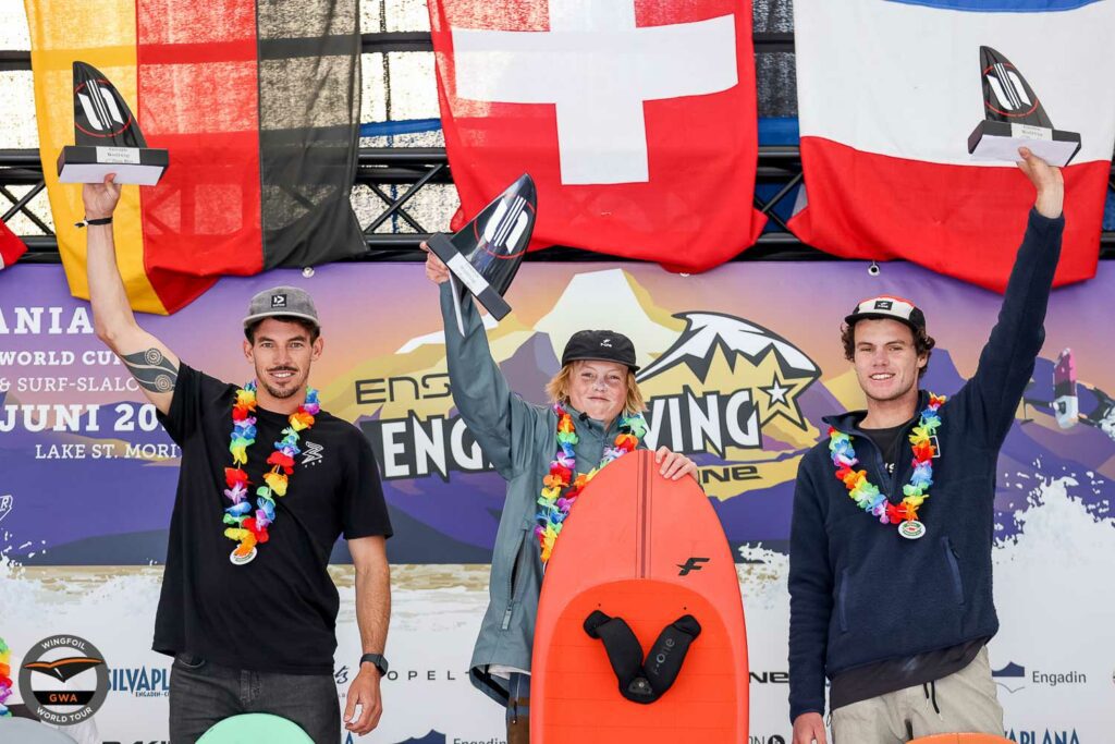Switzerland Surf-Freestyle men's podium