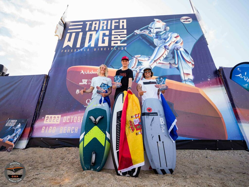 Tarifa Surf-Freestyle men's podium